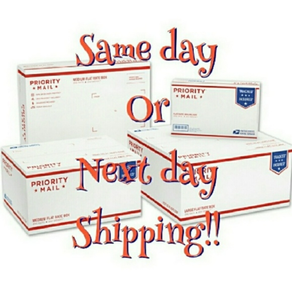 Same Day Or Next Day Shipping!